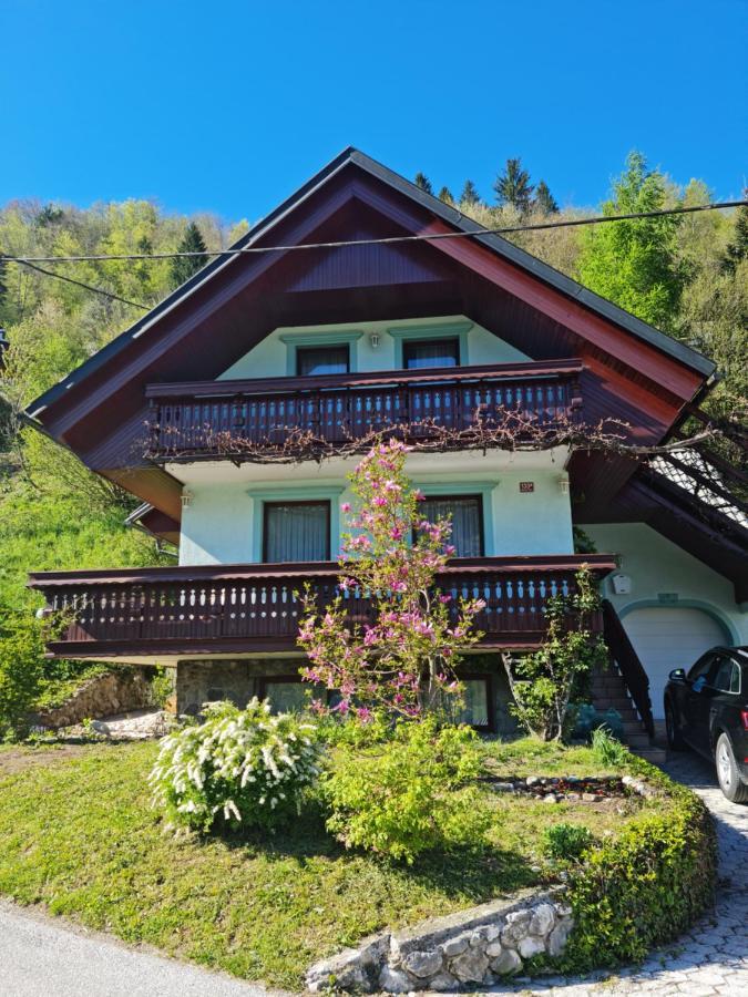 Pocitniska Hisa Novak Villa Bohinj Exteriör bild